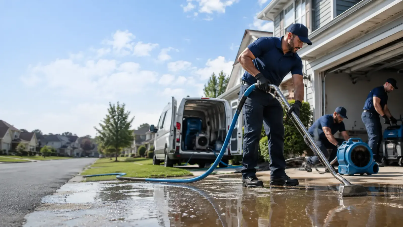 Flood Damage Restoration in Howell, MI